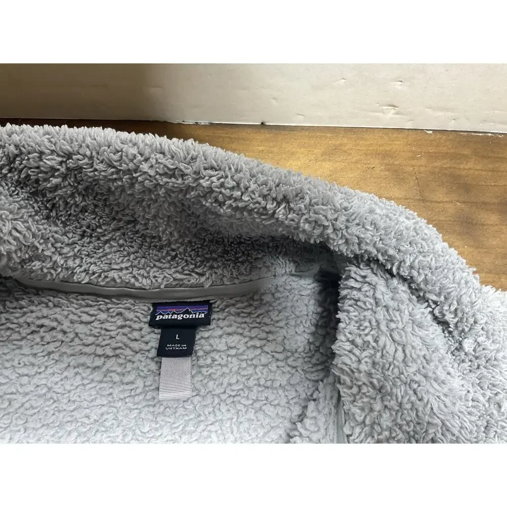 Patagonia Light Gray Women's Fleece 1/4 Zip Pullover